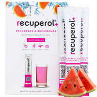 Recuperol Rehydration & Recovery Electrolyte Powder Drink Mix - Watermelon