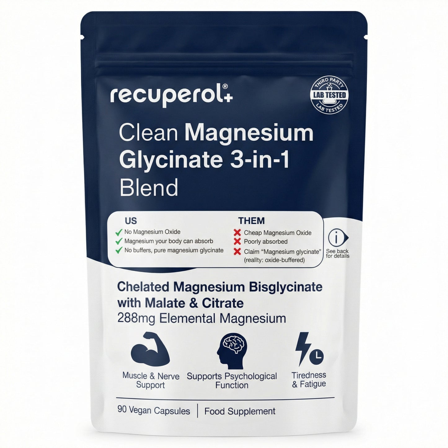 Clean Magnesium Glycinate 3-in-1 Blend