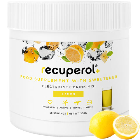 Recuperol Hydration Electrolytes Tub, 60 Servings