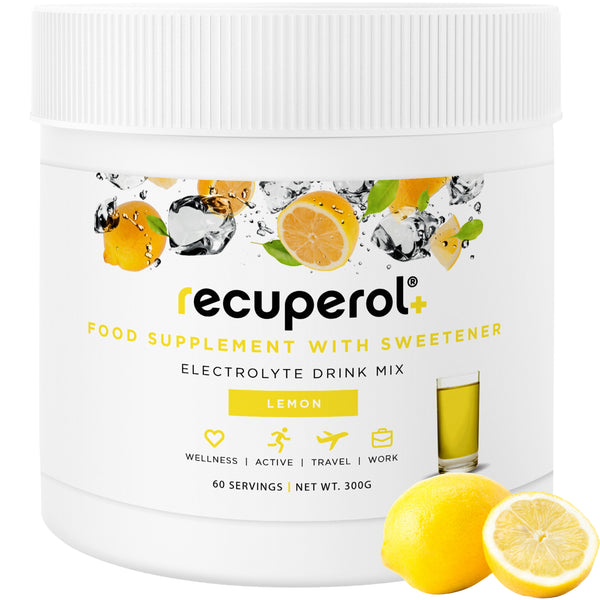 Recuperol Hydration Electrolytes Tub, 60 Servings